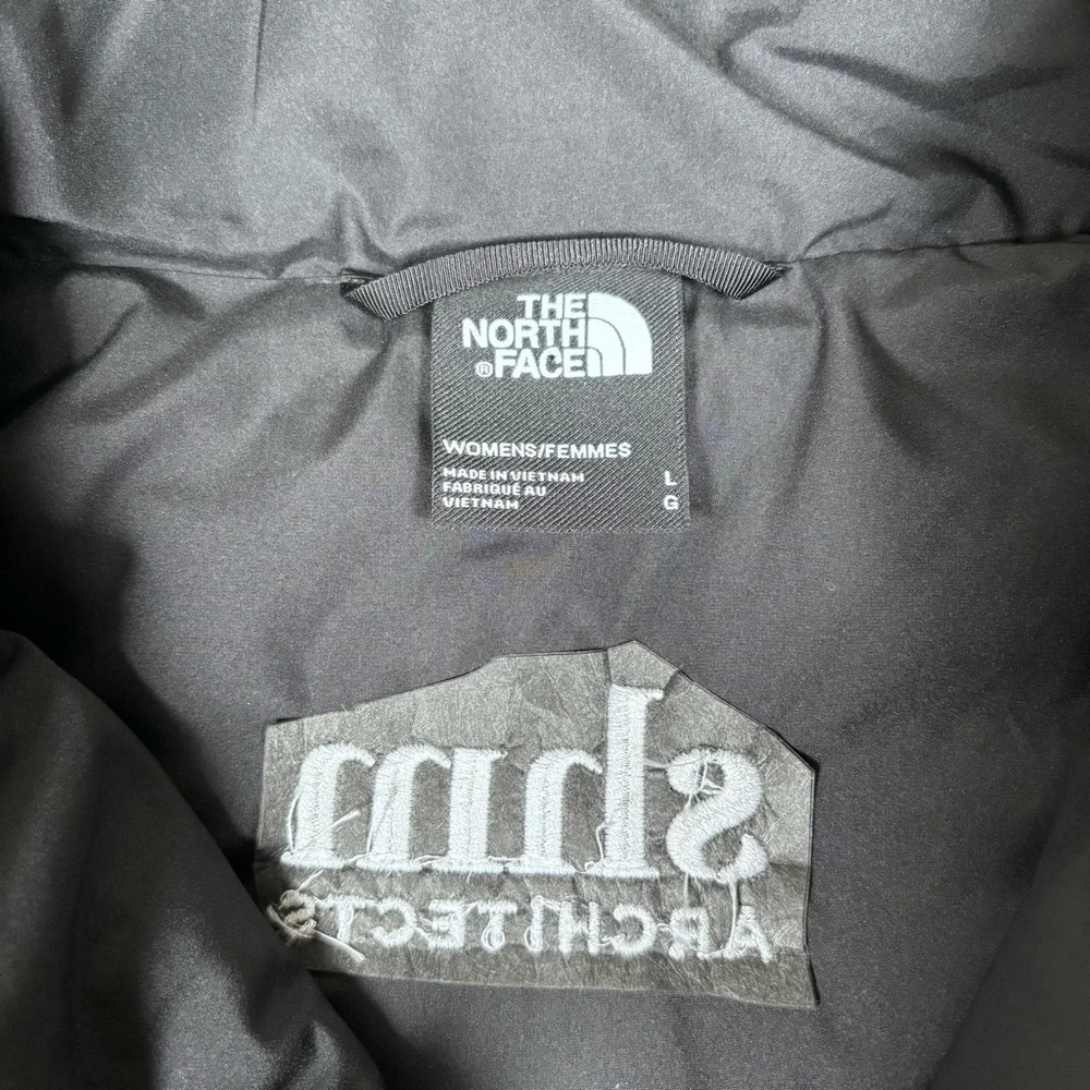 The North Face Womens Everyday Insulated Vest Size L Black Puffer Quilted Logo - Picture 2 of 6